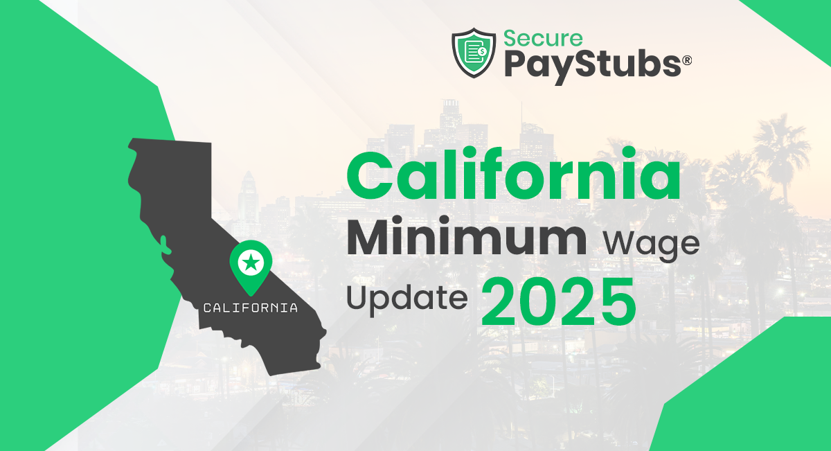 California Minimum Wage Update 2025