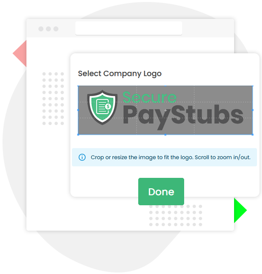 Customize Pay Stubs