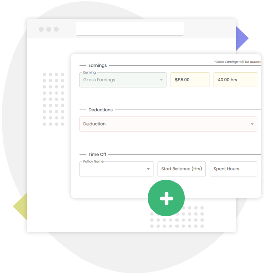 Earnings and deducation