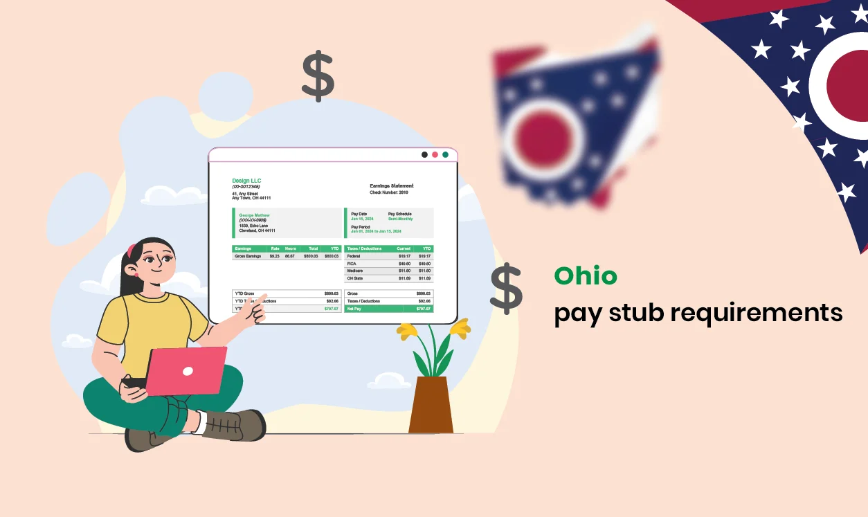 Ohio pay stub requirements
