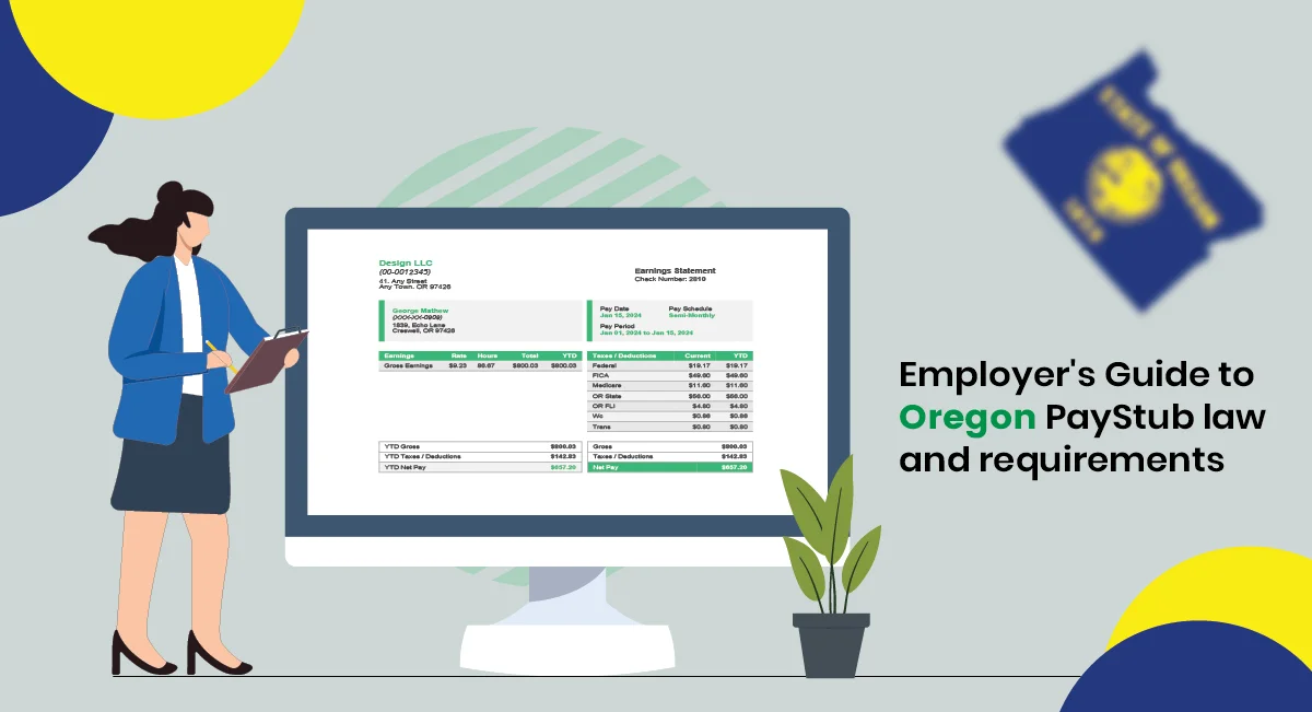 Employer's Guide to Oregon PayStub law and requirements