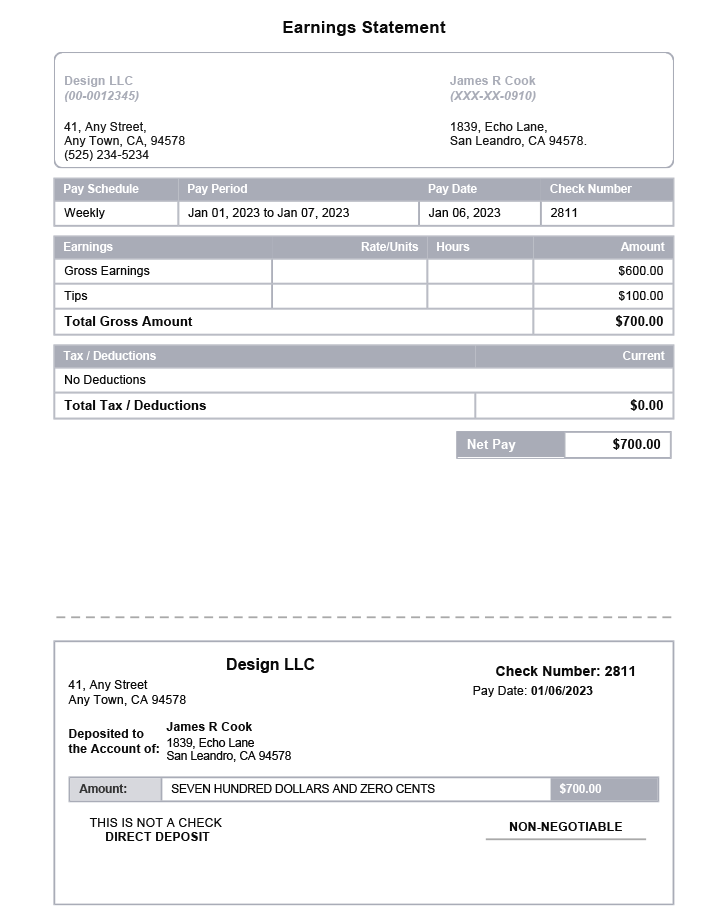 cloud-gray-paystub-with-deposit-slip